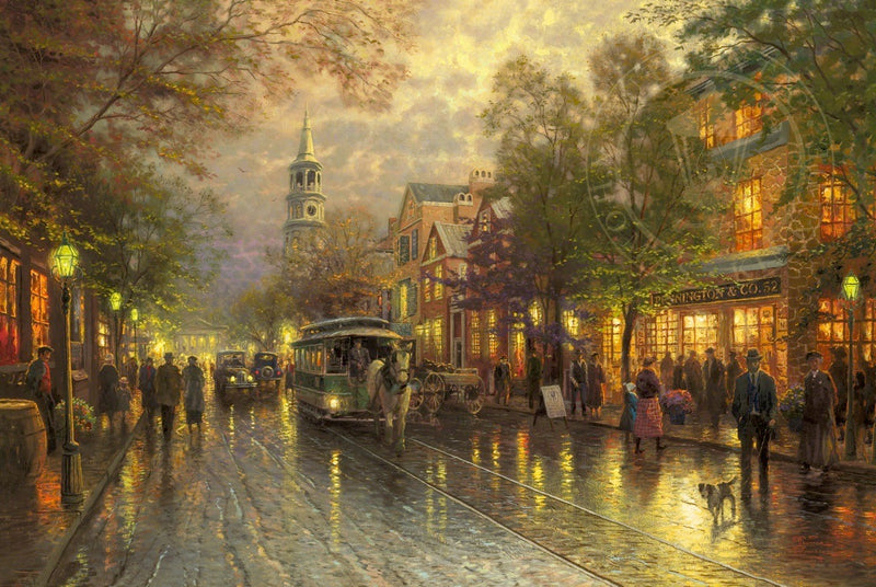 Evening on the Avenue