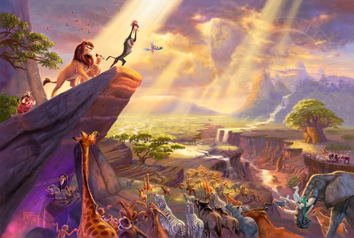 Shop Disney The Lion King From Thomas Kinkade Studios