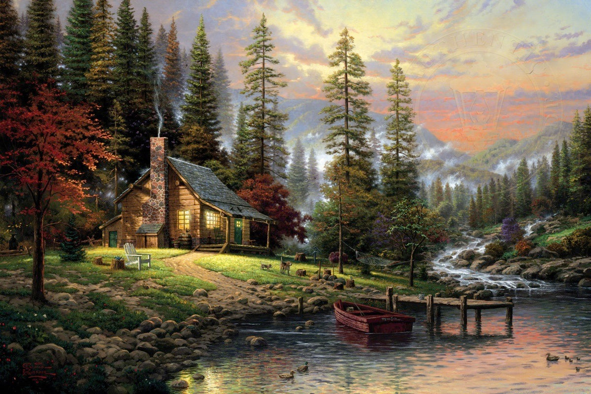 Shop A Peaceful Retreat From Thomas Kinkade Studios