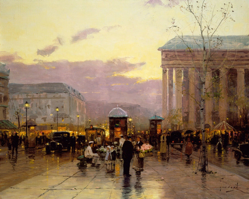 Rainy Dusk, Paris