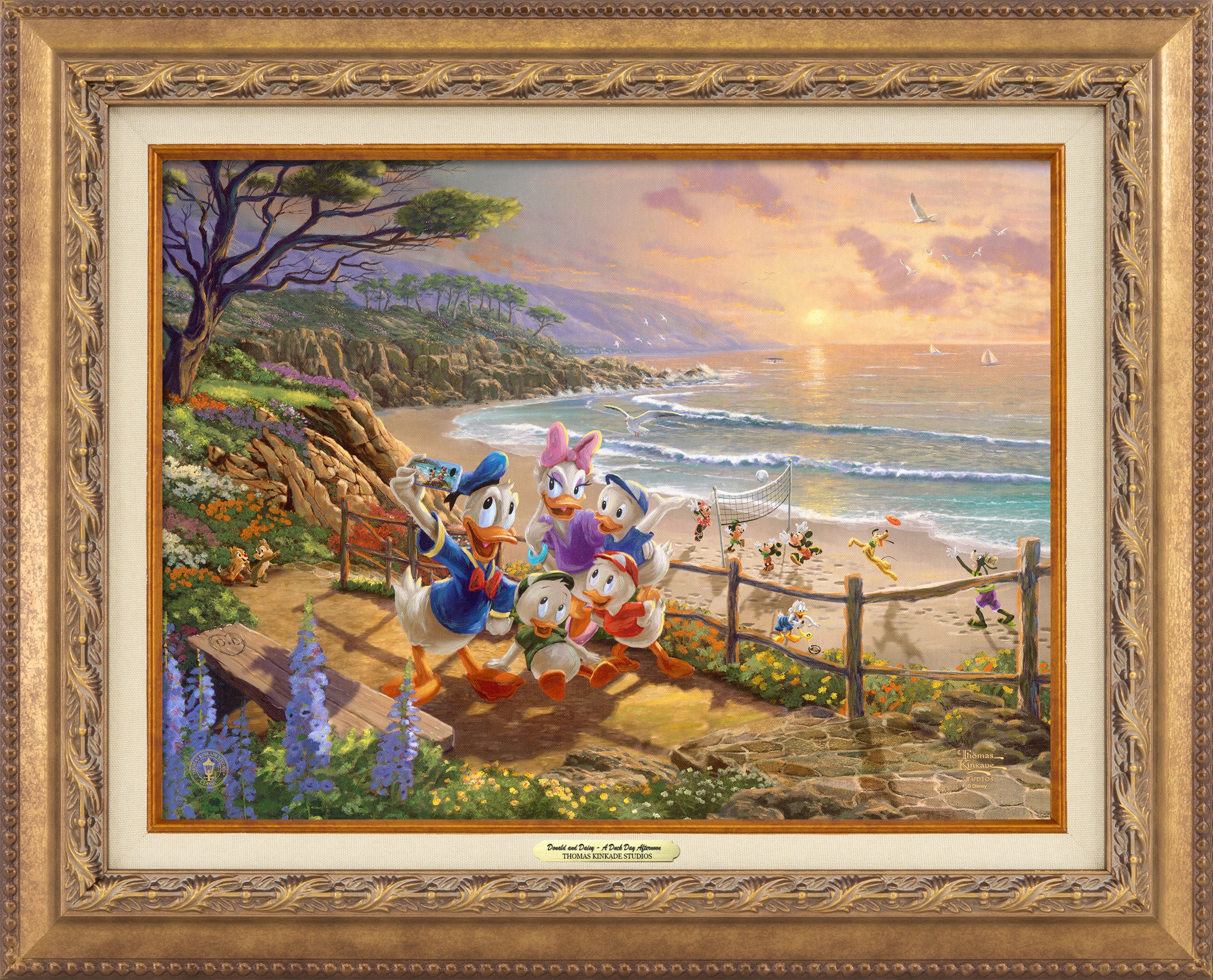 Shop Disney Donald and Daisy - A Duck Day Afternoon - Canvas
