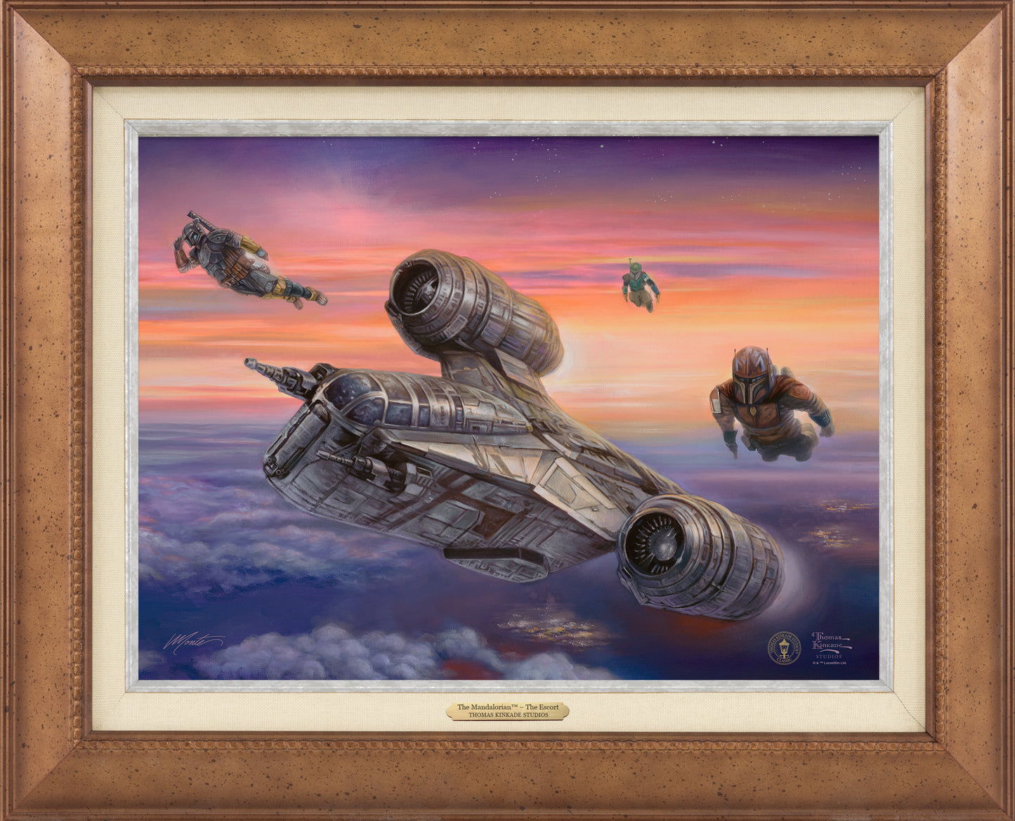 The Mandalorian™ - The Escort - Canvas Classics