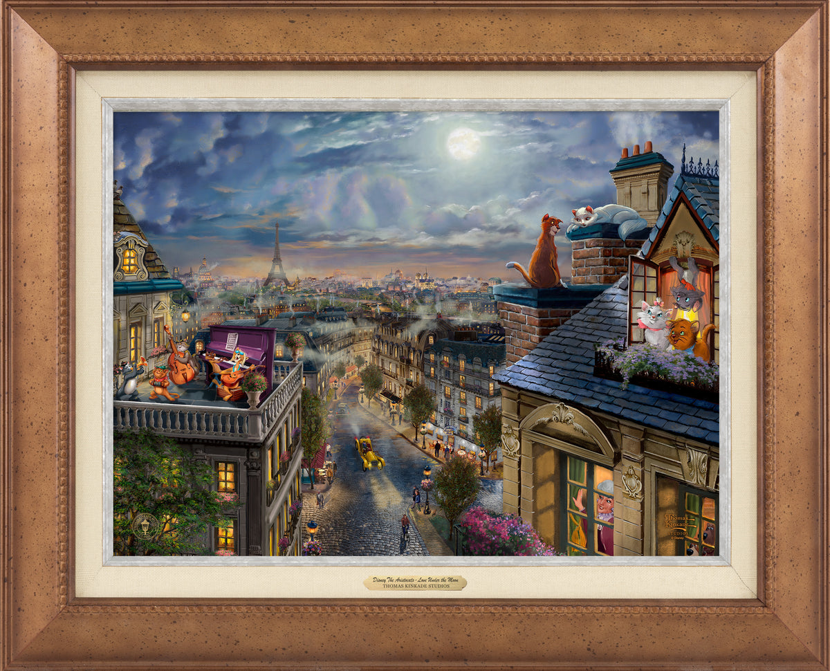 Disney The Aristocats - Love Under the Moon - Canvas Classics