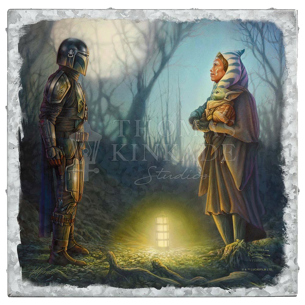 The Mandalorian™ - Connection - 14" x 14" Metal Box Art