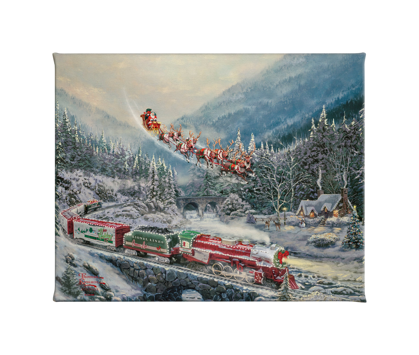 Christmas Light Express - 8" x 10"