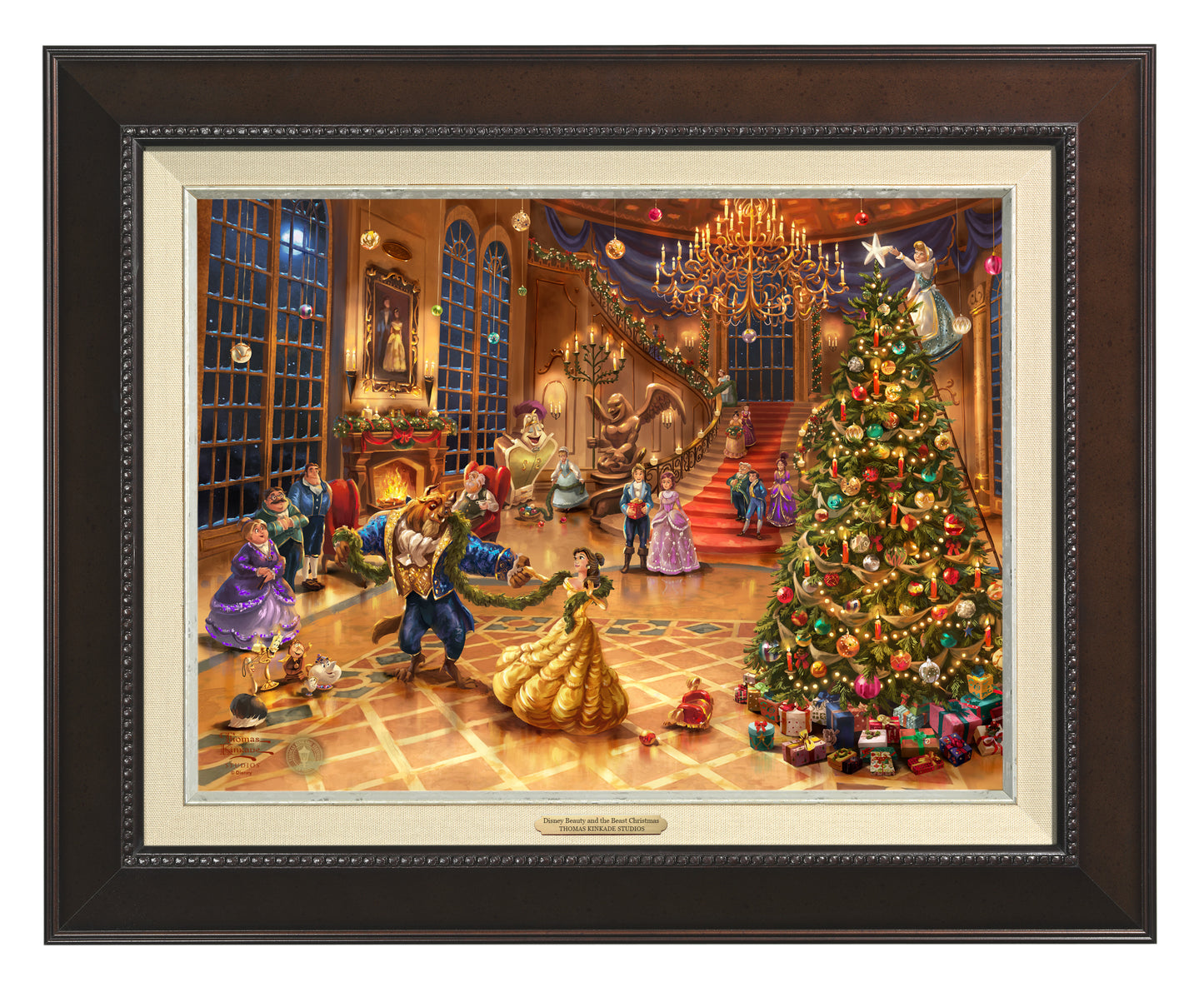 Disney Beauty and the Beast Christmas Celebration - Canvas Classics