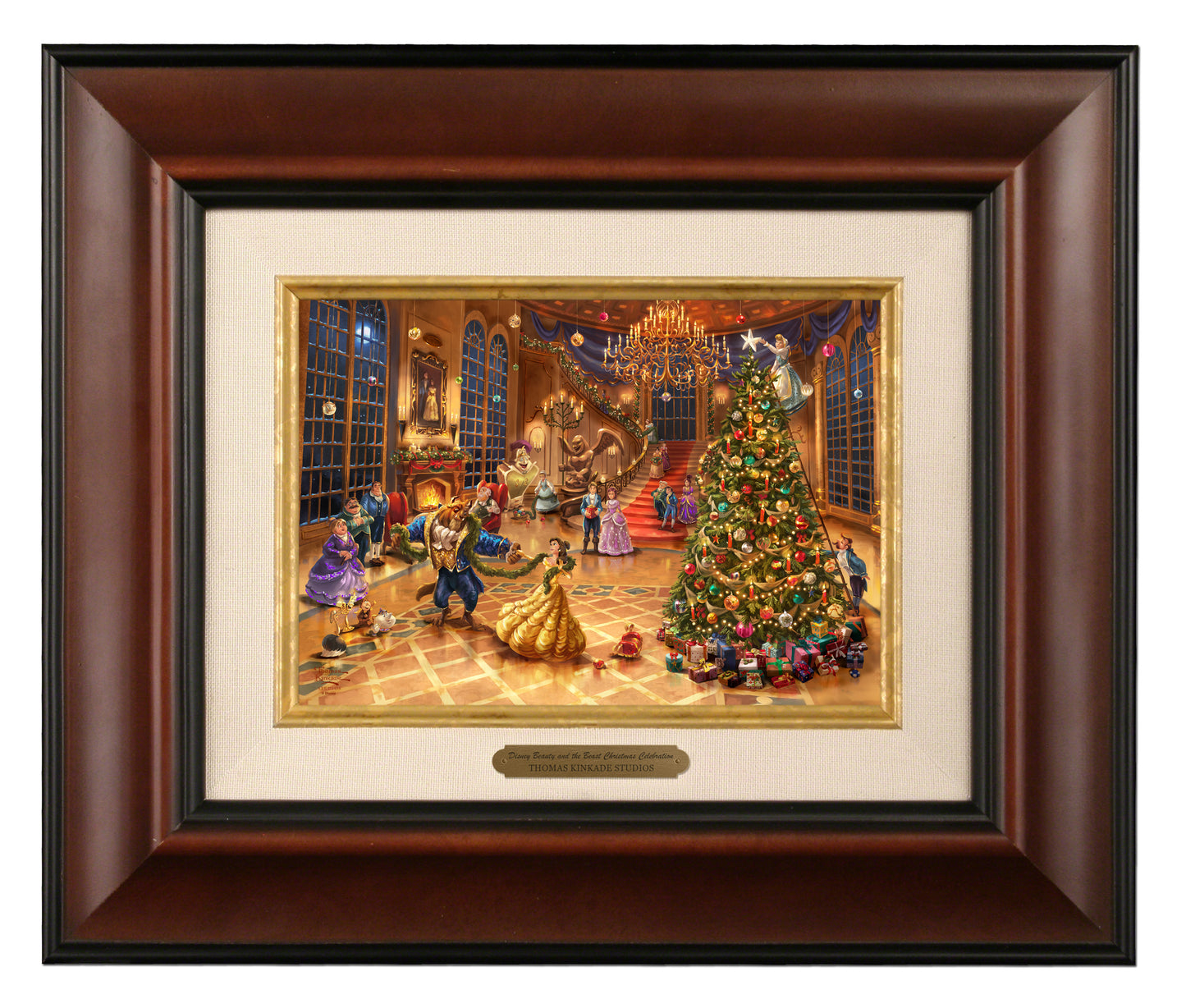 Disney Beauty and the Beast Christmas Celebration - Brushworks