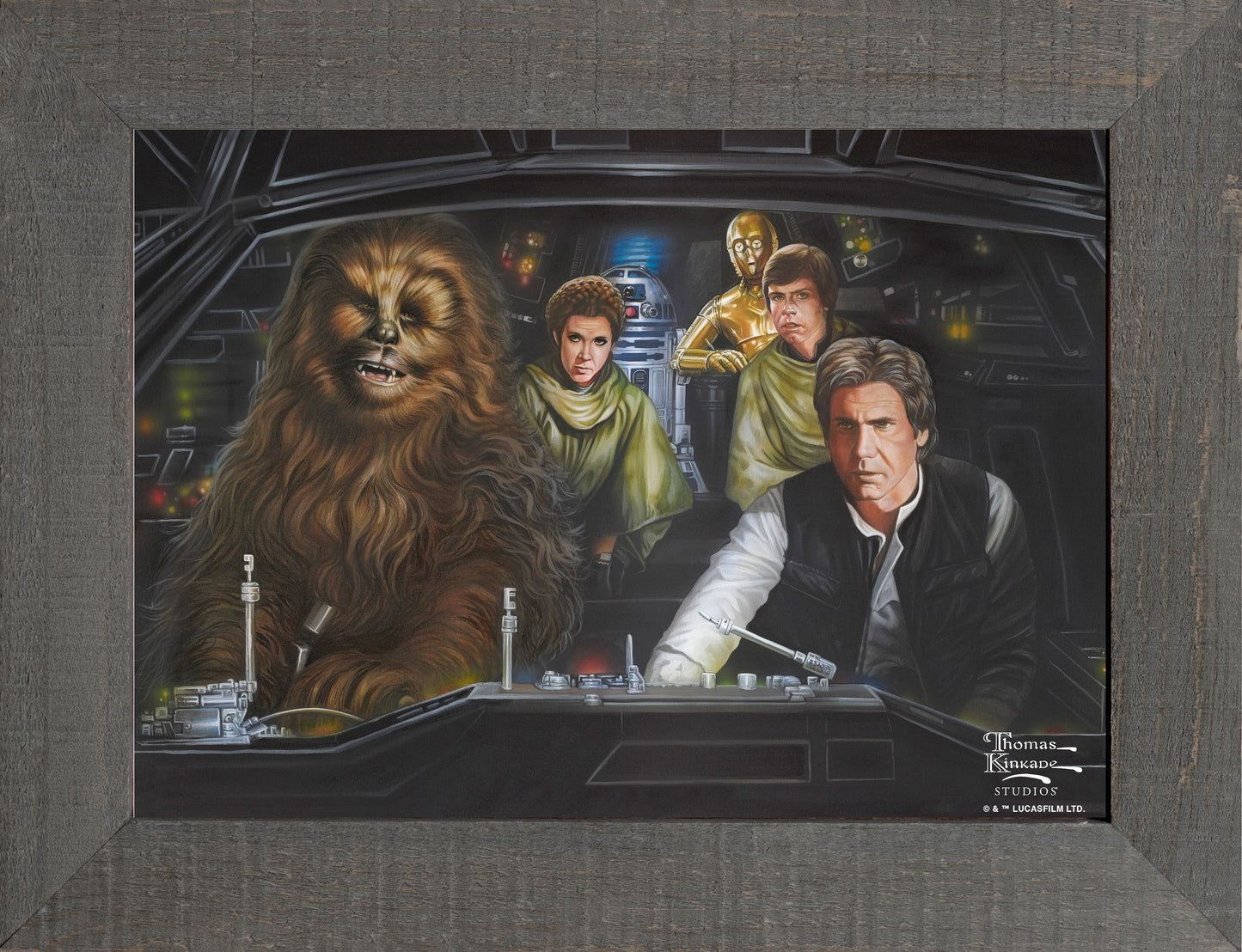 Strike Team - 12.5" x 16" Framed Metal Print