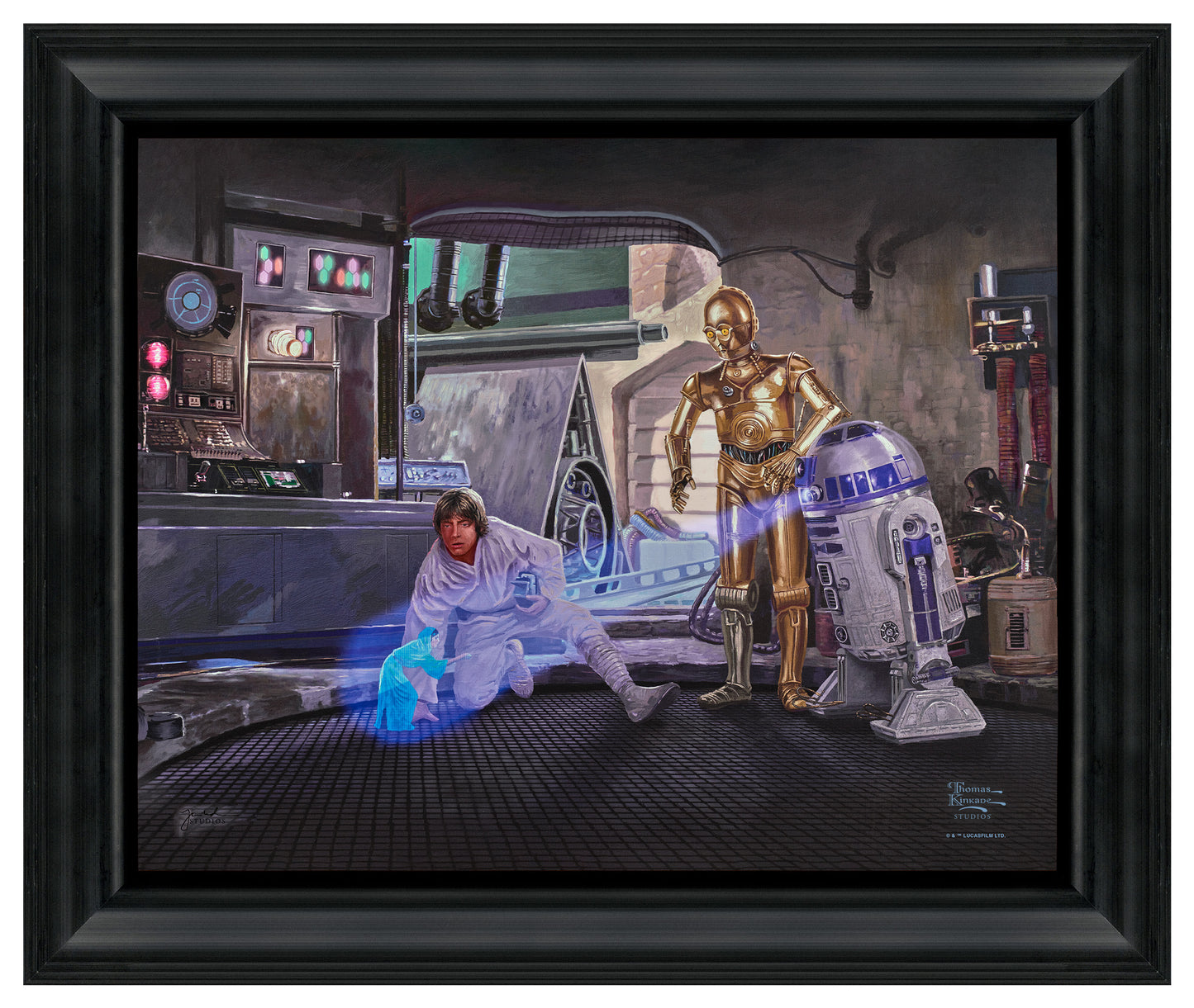 You're My Only Hope - 16" x 20" Brushstroke Vignette