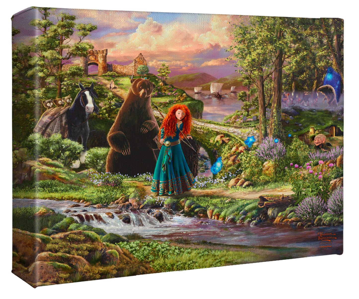 Disney/Pixar Brave - 8" x 10" Gallery Wrapped Canvas