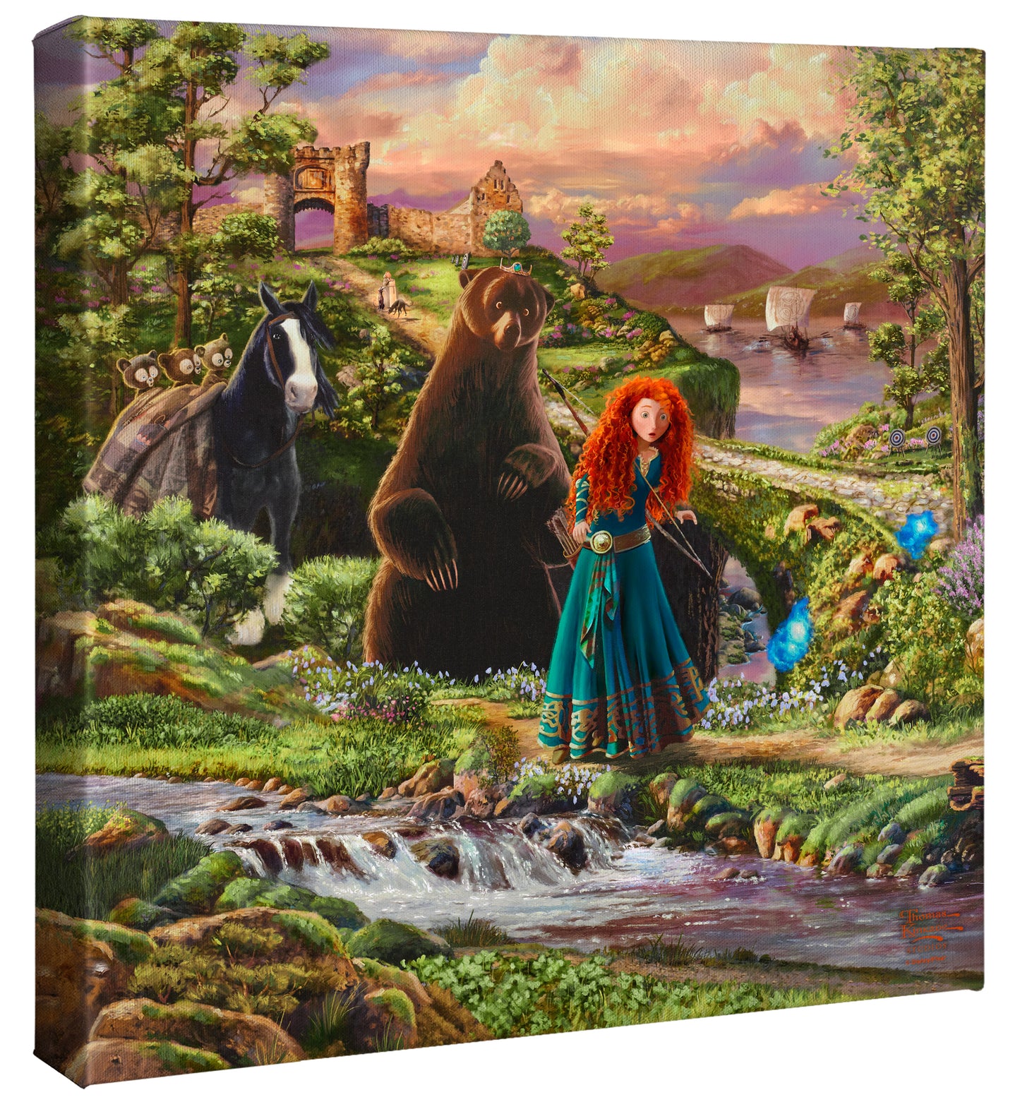 Disney/Pixar Brave - 14" x 14" Gallery Wrapped Canvas