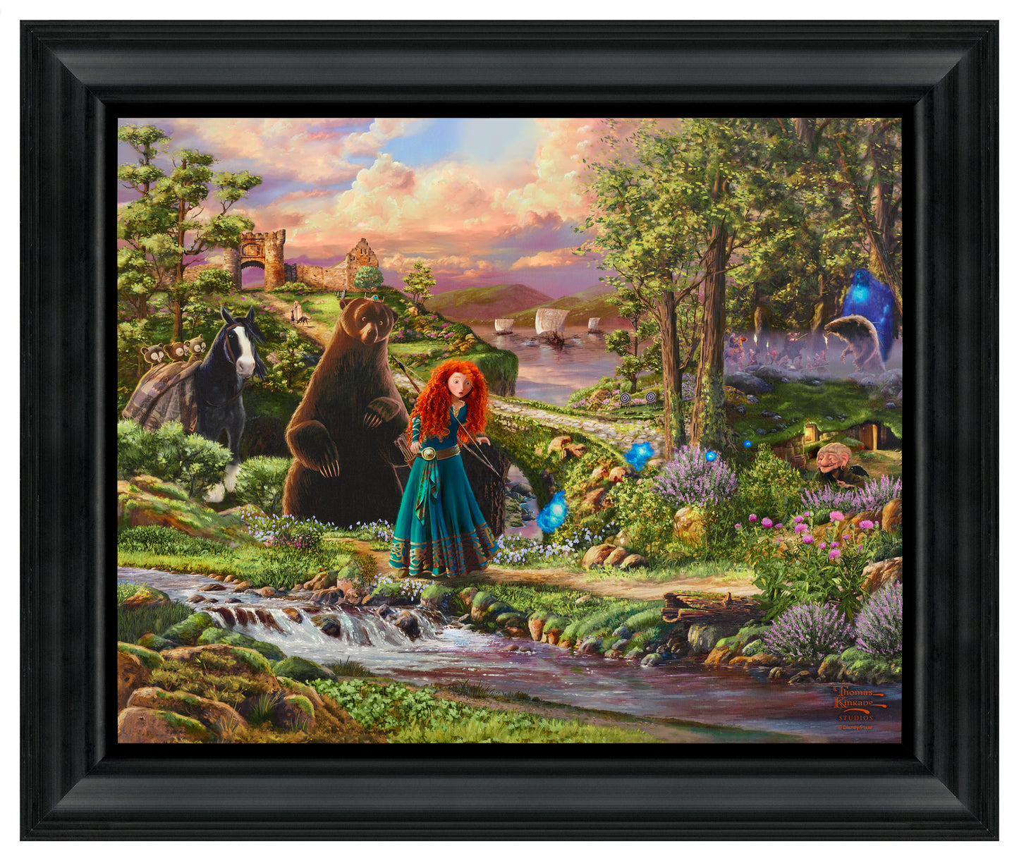 Disney/Pixar Brave - 16" x 20" Brushstroke Vignette