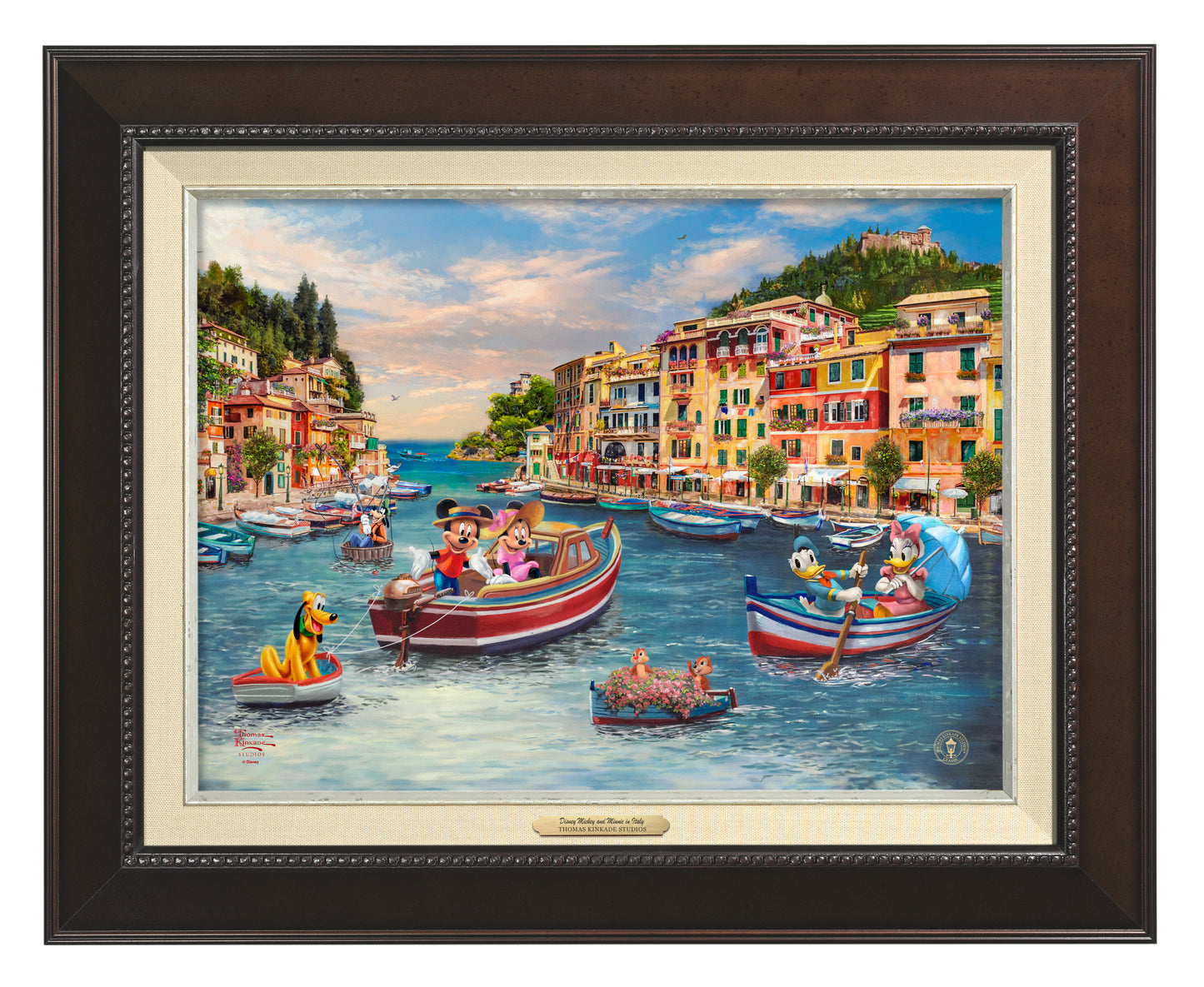 Disney Mickey and Minnie in Italy - Canvas Classics