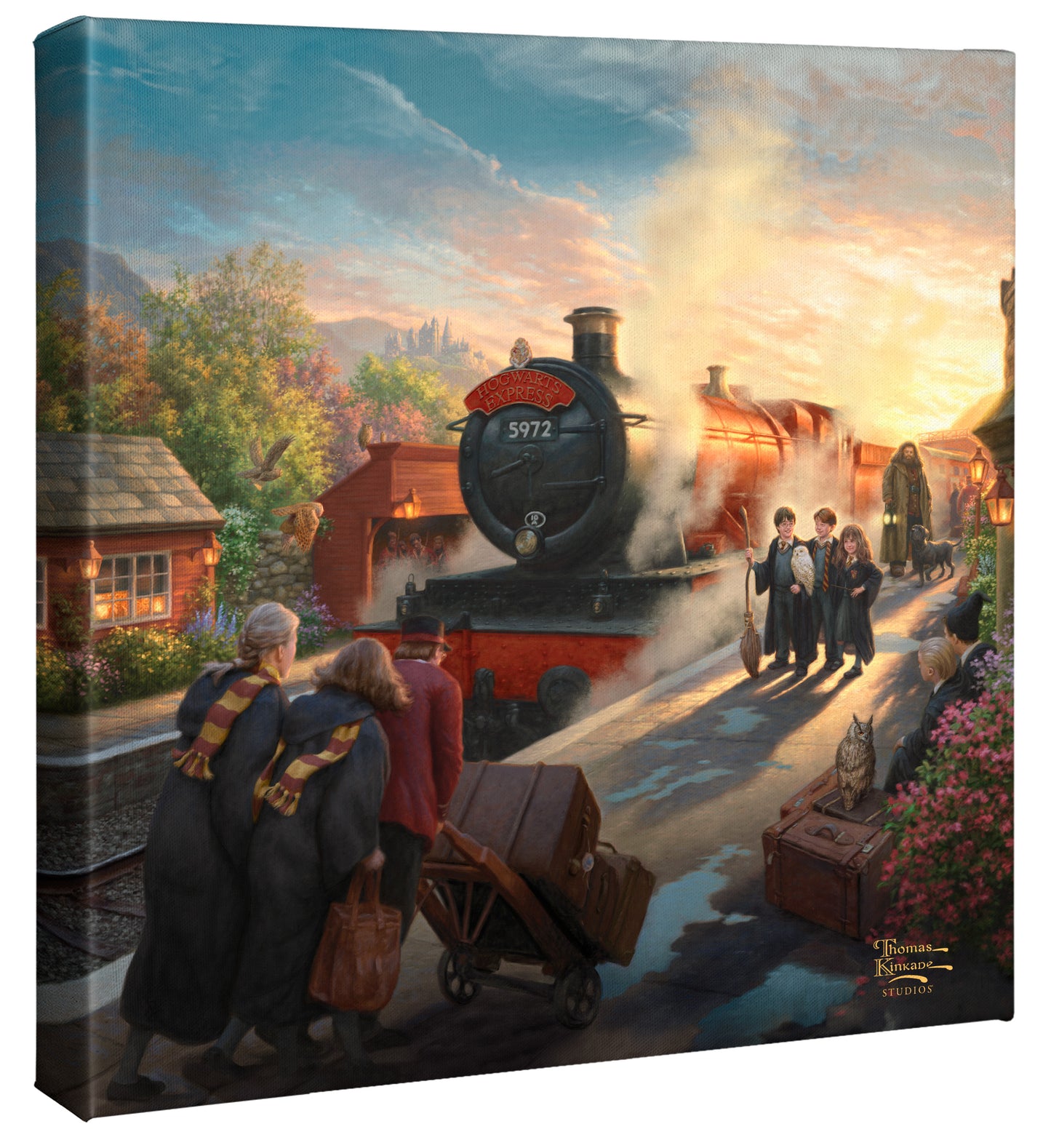 Harry Potter™ Hogwarts Express™ - 14" x 14" Gallery Wrapped Canvas