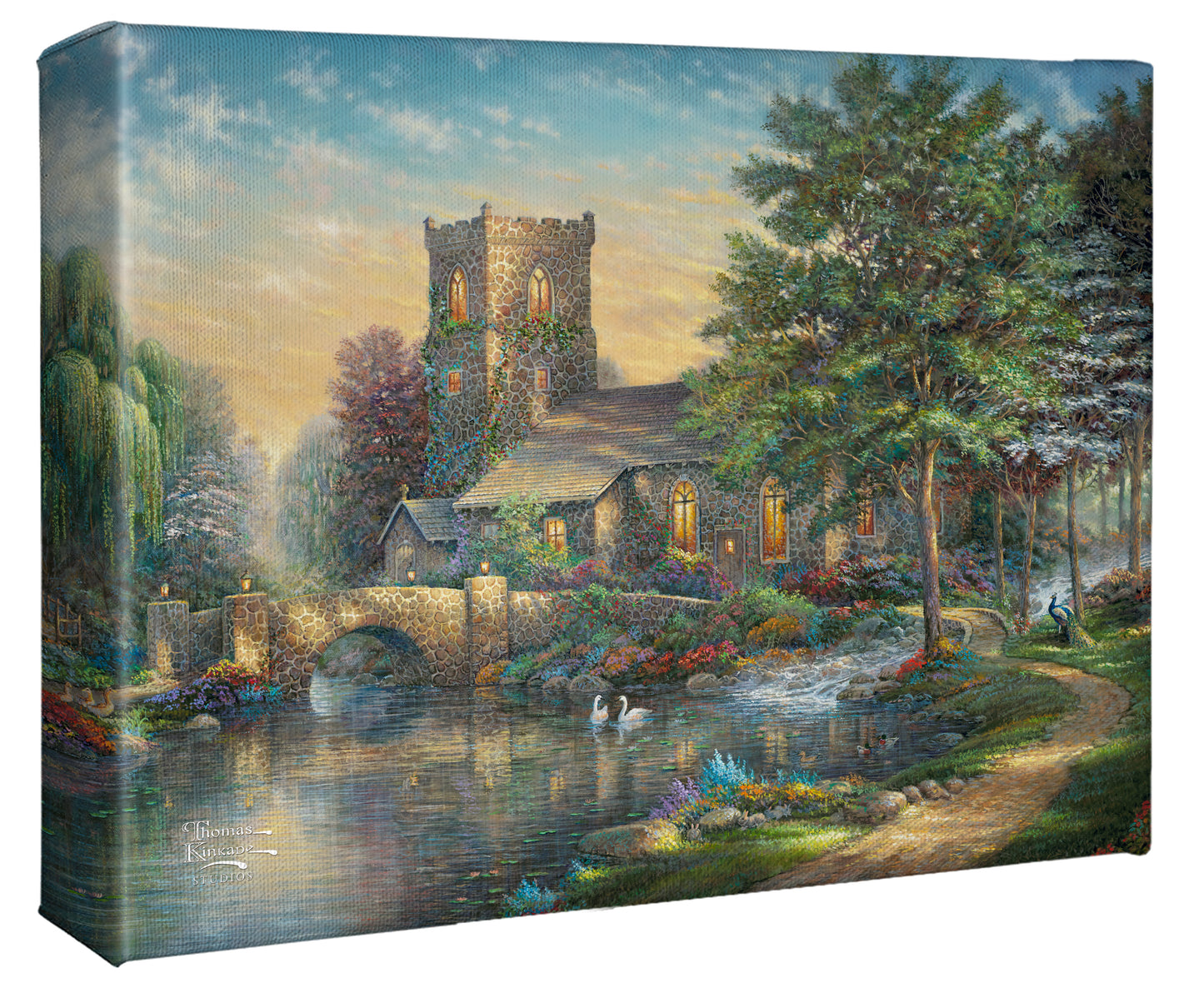 Willow Wood Chapel - 8" x 10" Gallery Wrapped Canvas