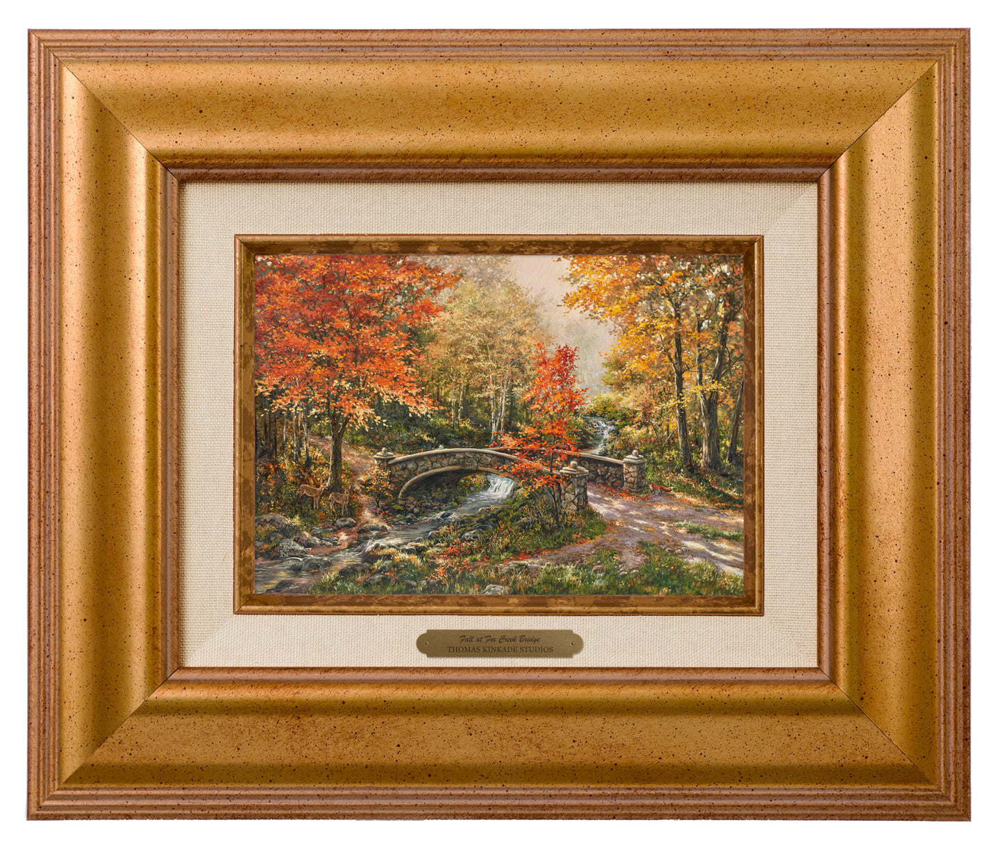 Fall at Fox Creek Bridge - Brushworks