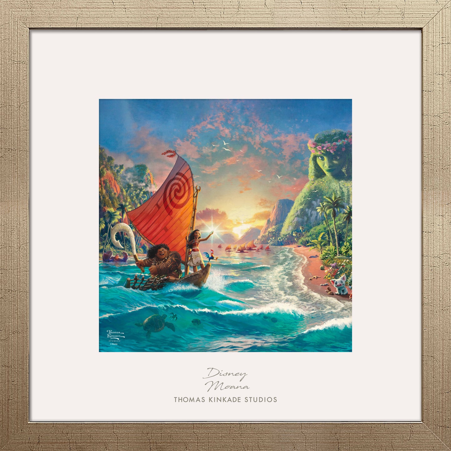 Disney Moana - 32" x 32" Prominence