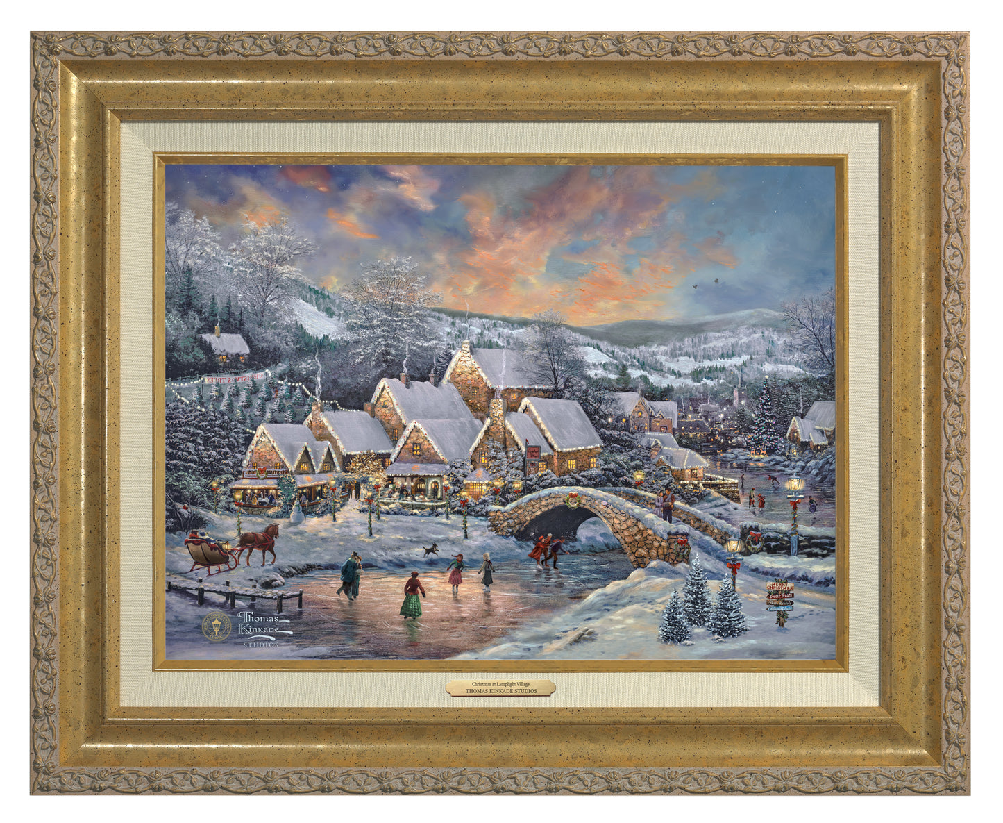 Christmas at Lamplight Village - Canvas Classics