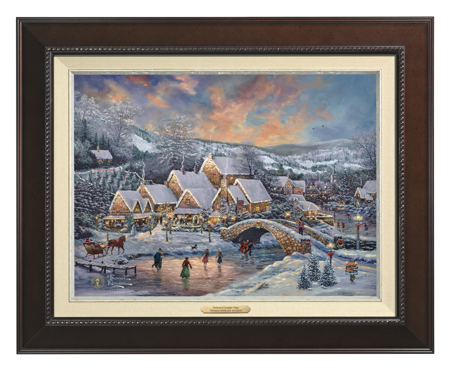 Christmas at Lamplight Village - Canvas Classics