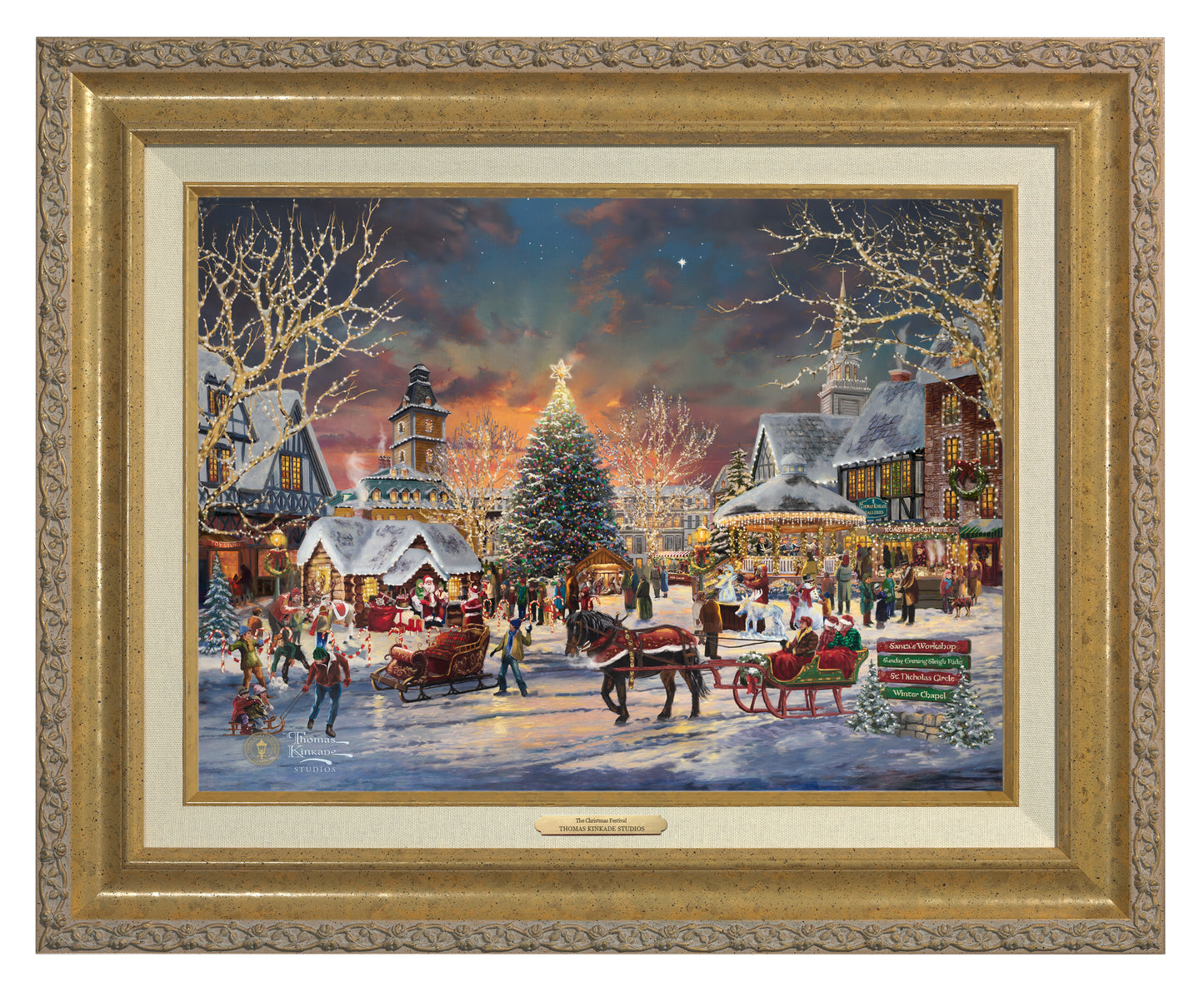 The Christmas Festival - Canvas Classics