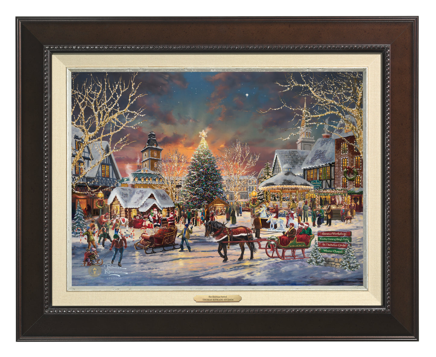 The Christmas Festival - Canvas Classics