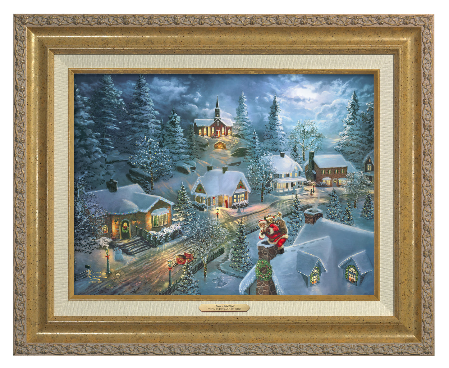 Santa's Silent Night - Canvas Classics