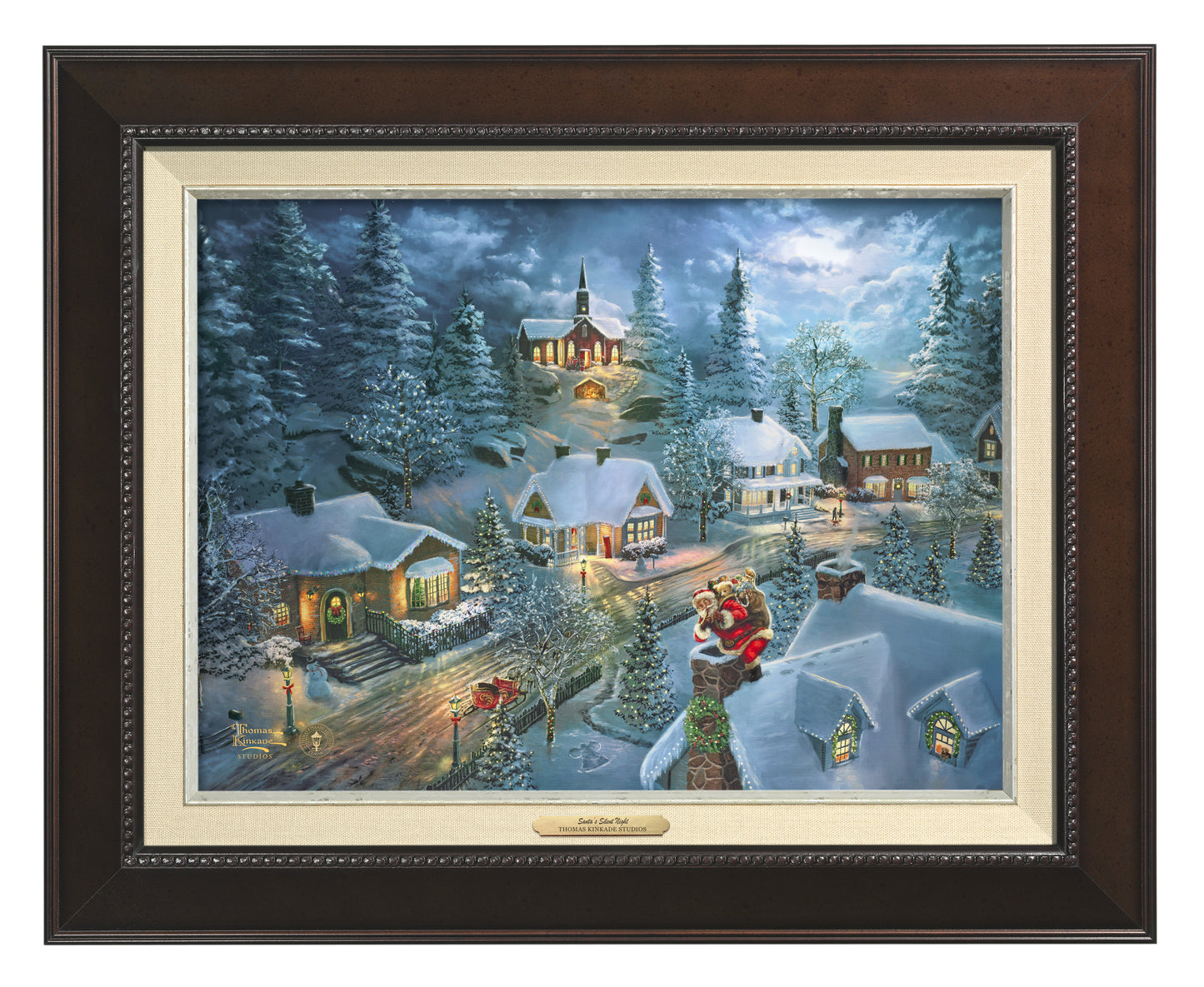Santa's Silent Night - Canvas Classics