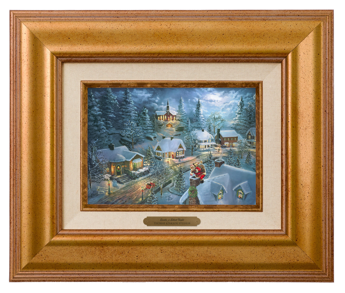 Santa's Silent Night - Brushworks