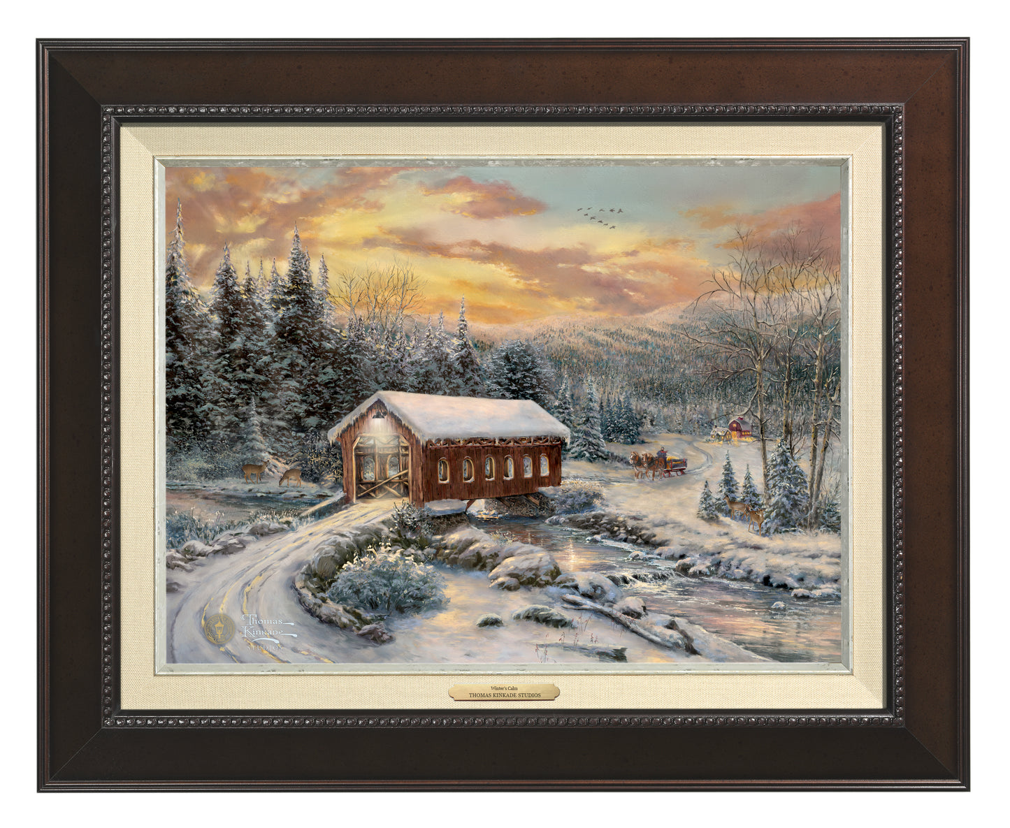 A Winter's Calm - Canvas Classics