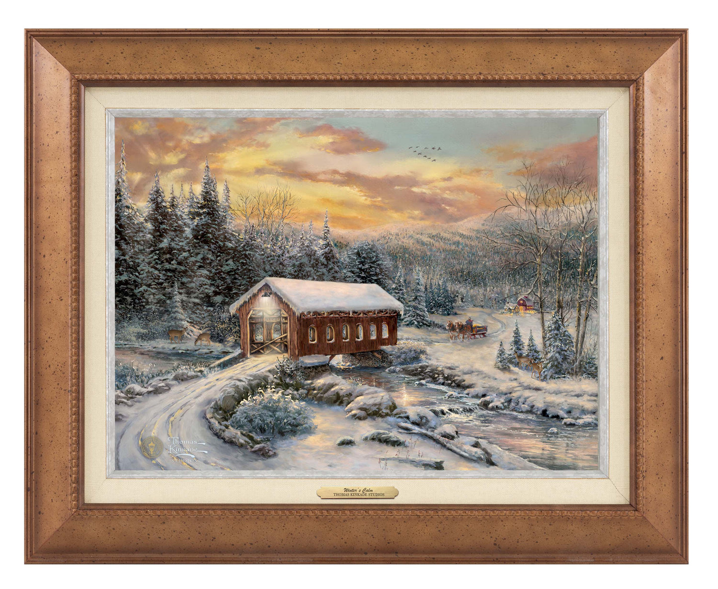 A Winter's Calm - Canvas Classics