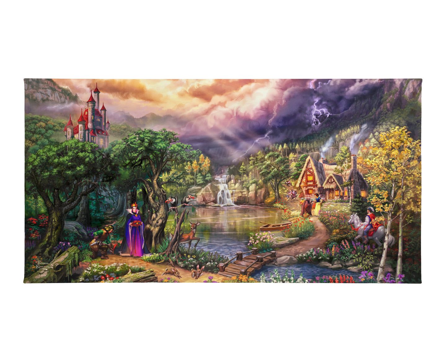 Disney The Evil Queen - 16" x 31" Gallery Wrapped Canvas