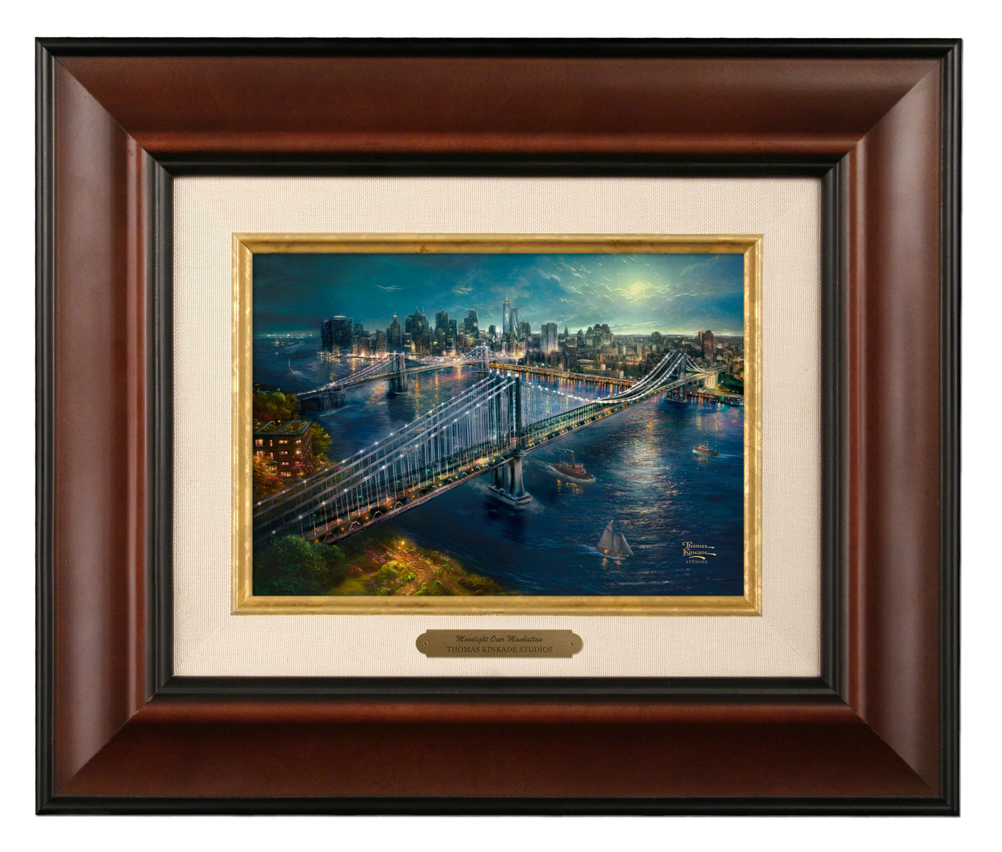 Moonlight over Manhattan - Brushworks