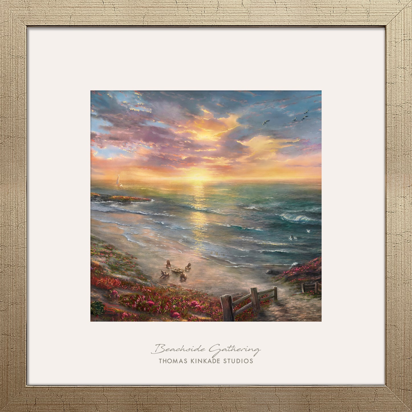 Beachside Gathering - 32" x 32" Prominence