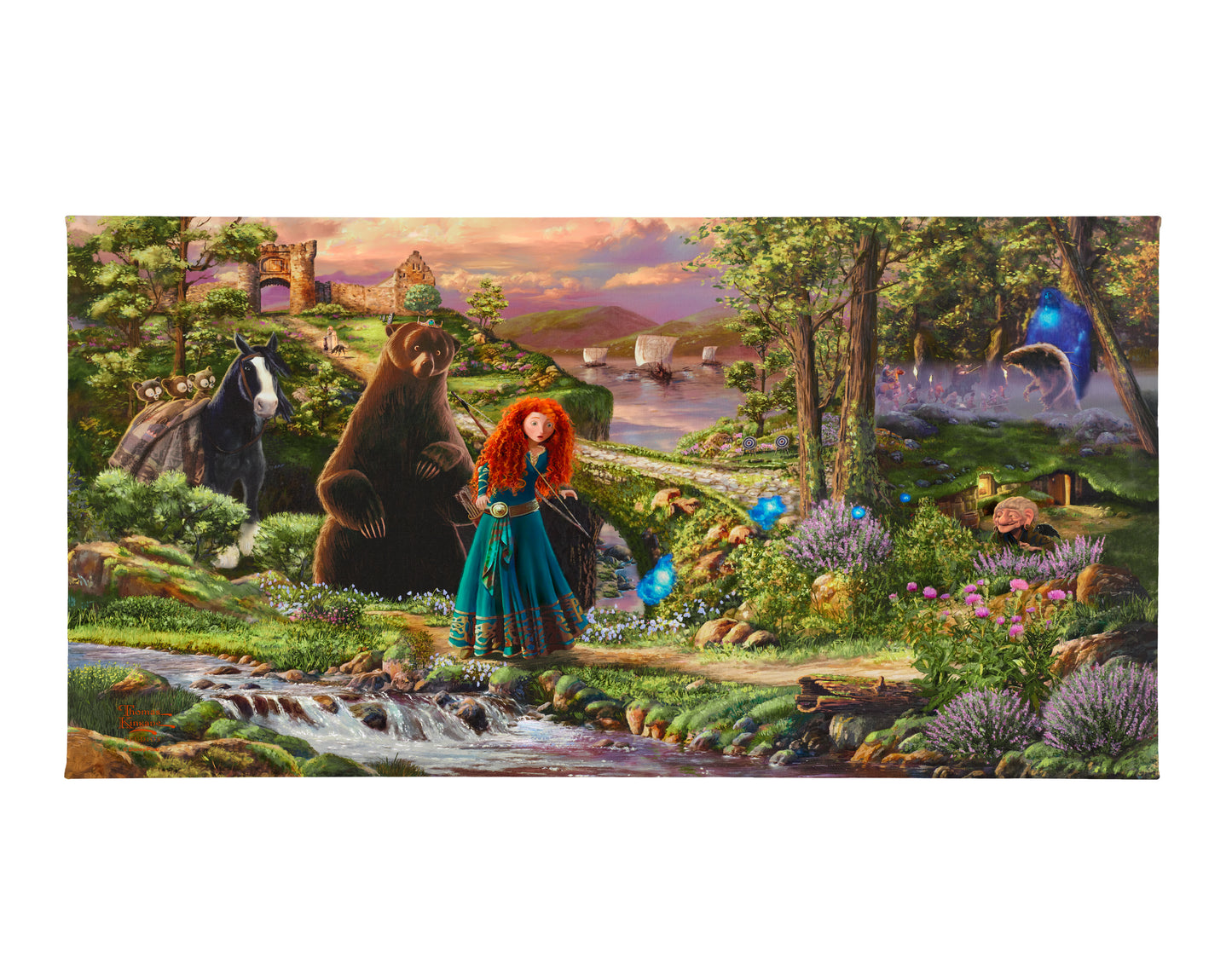 Disney/Pixar Brave - 16" x 31" Gallery Wrapped Canvas