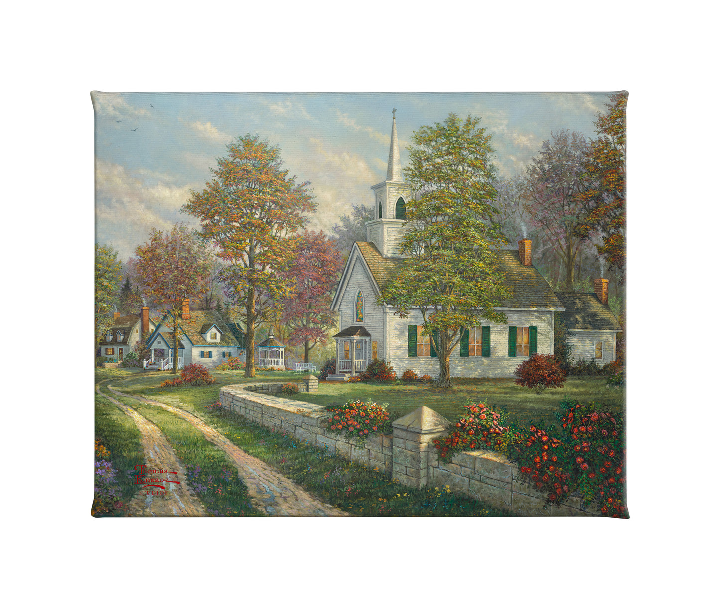 Serenity Chapel - 8" x 10" Gallery Wrapped Canvas