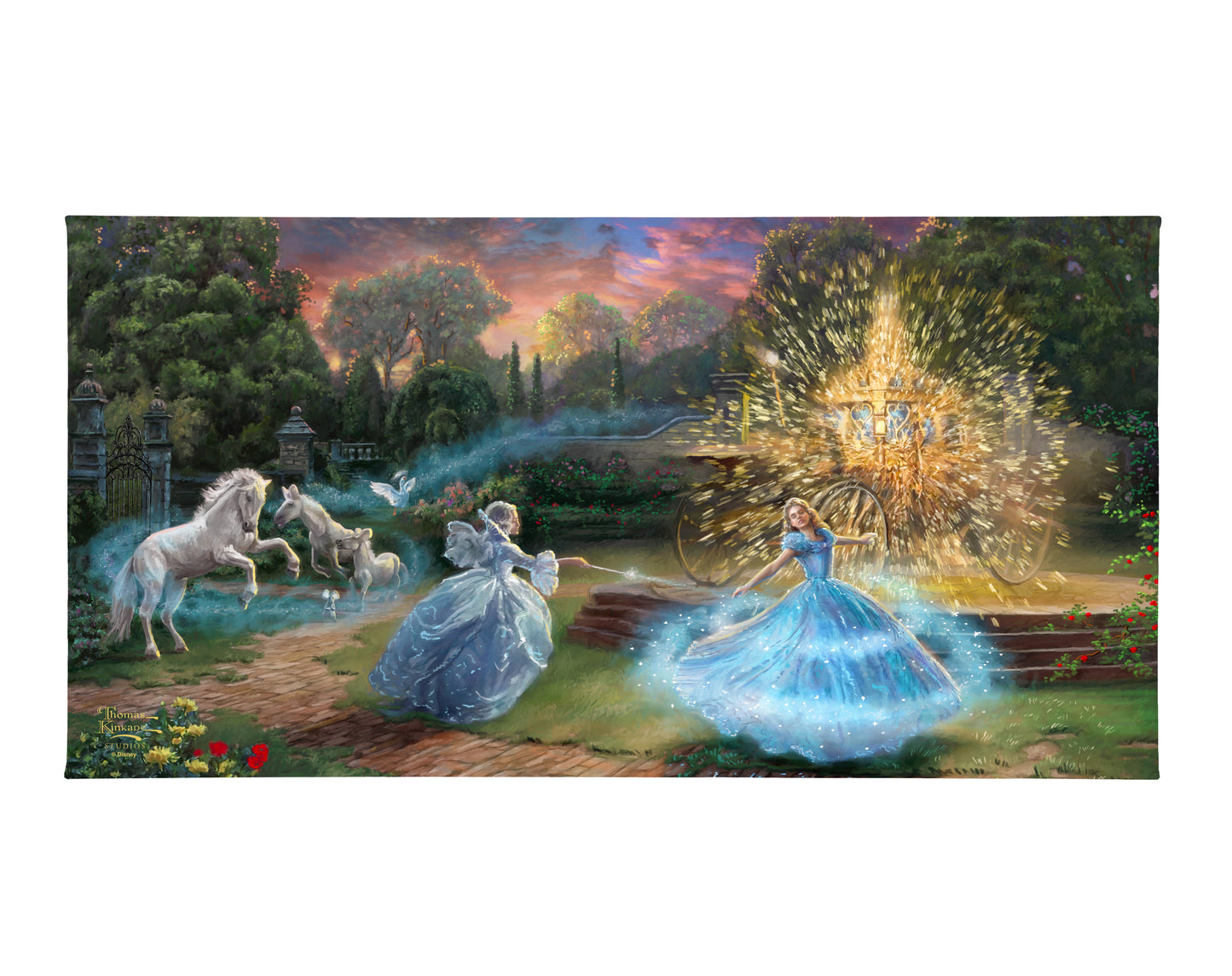 Disney Wishes Granted - 16" x 31" Gallery Wrapped Canvas
