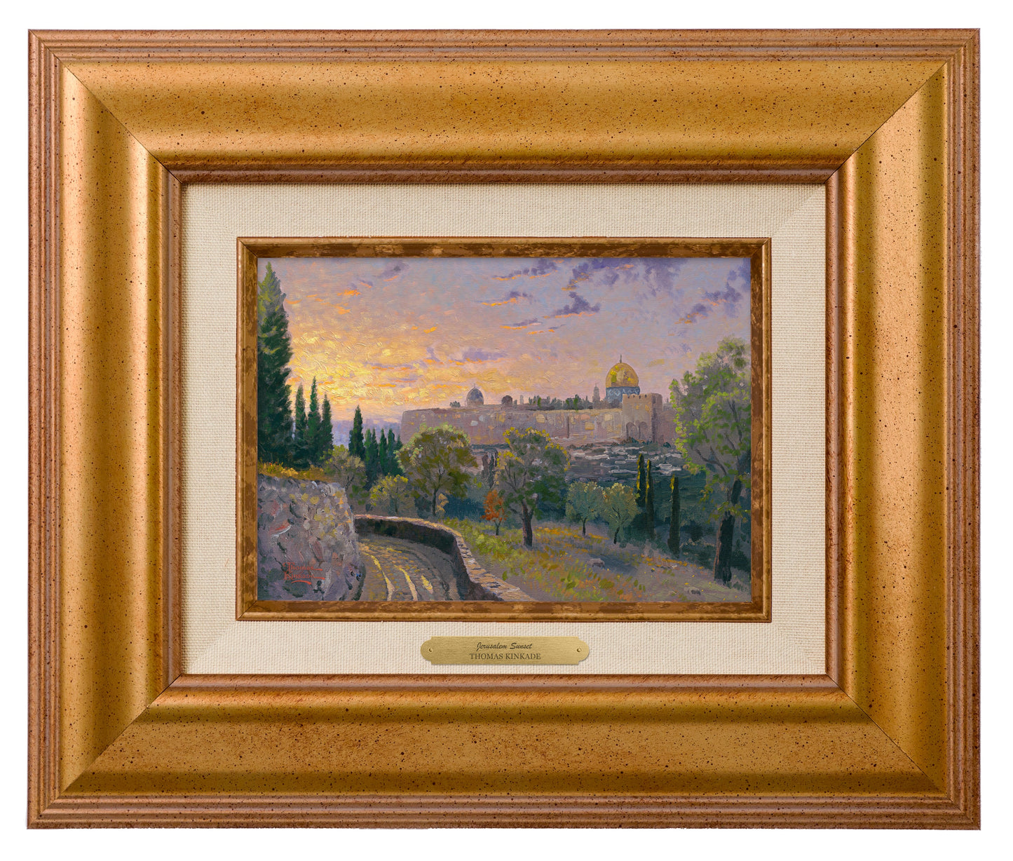Jerusalem Sunset - Brushworks