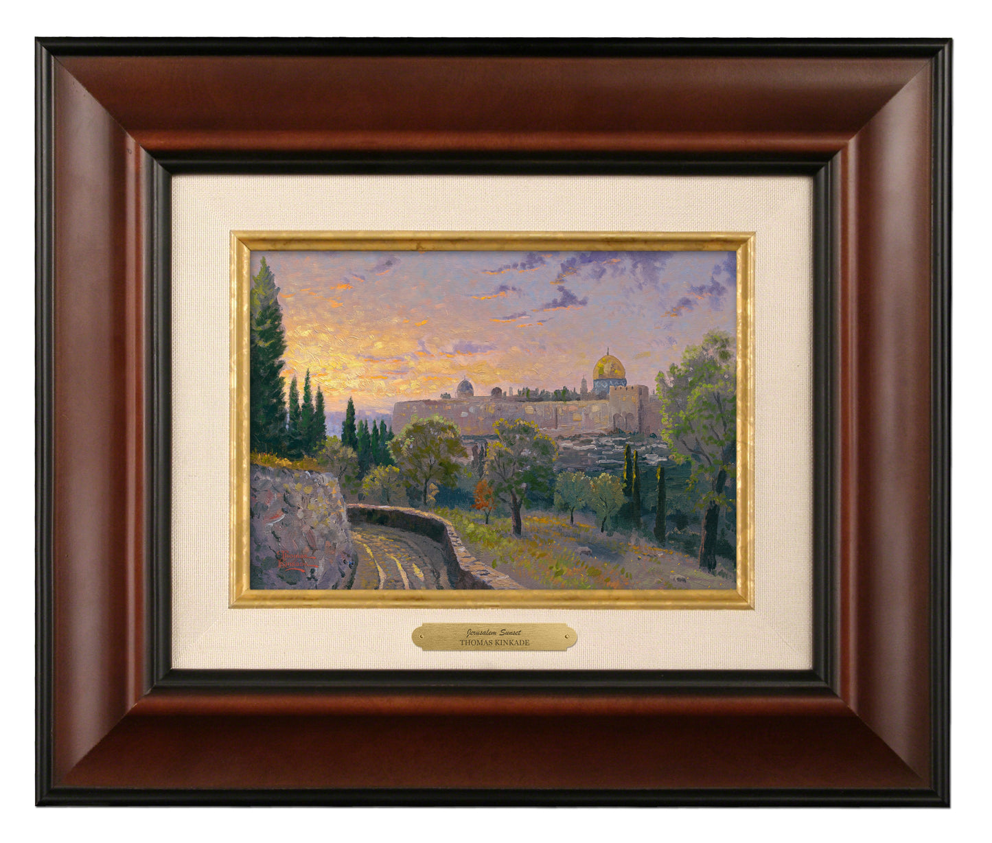 Jerusalem Sunset - Brushworks