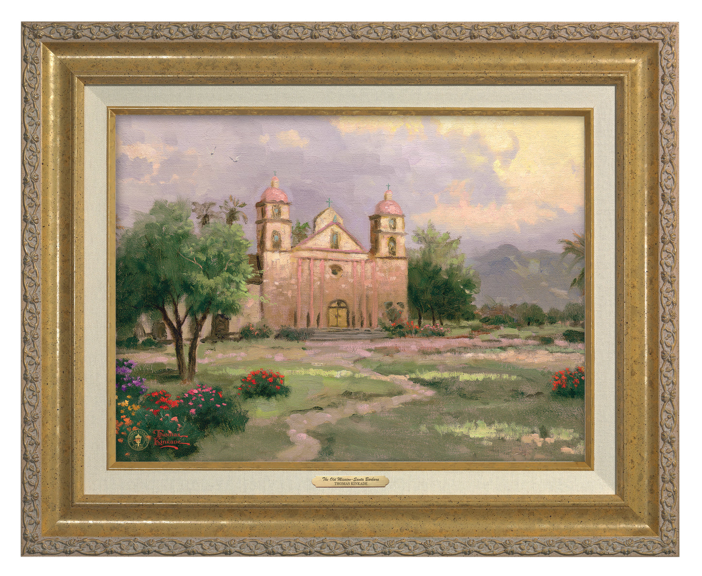The Old Mission, Santa Barbara - Canvas Classics