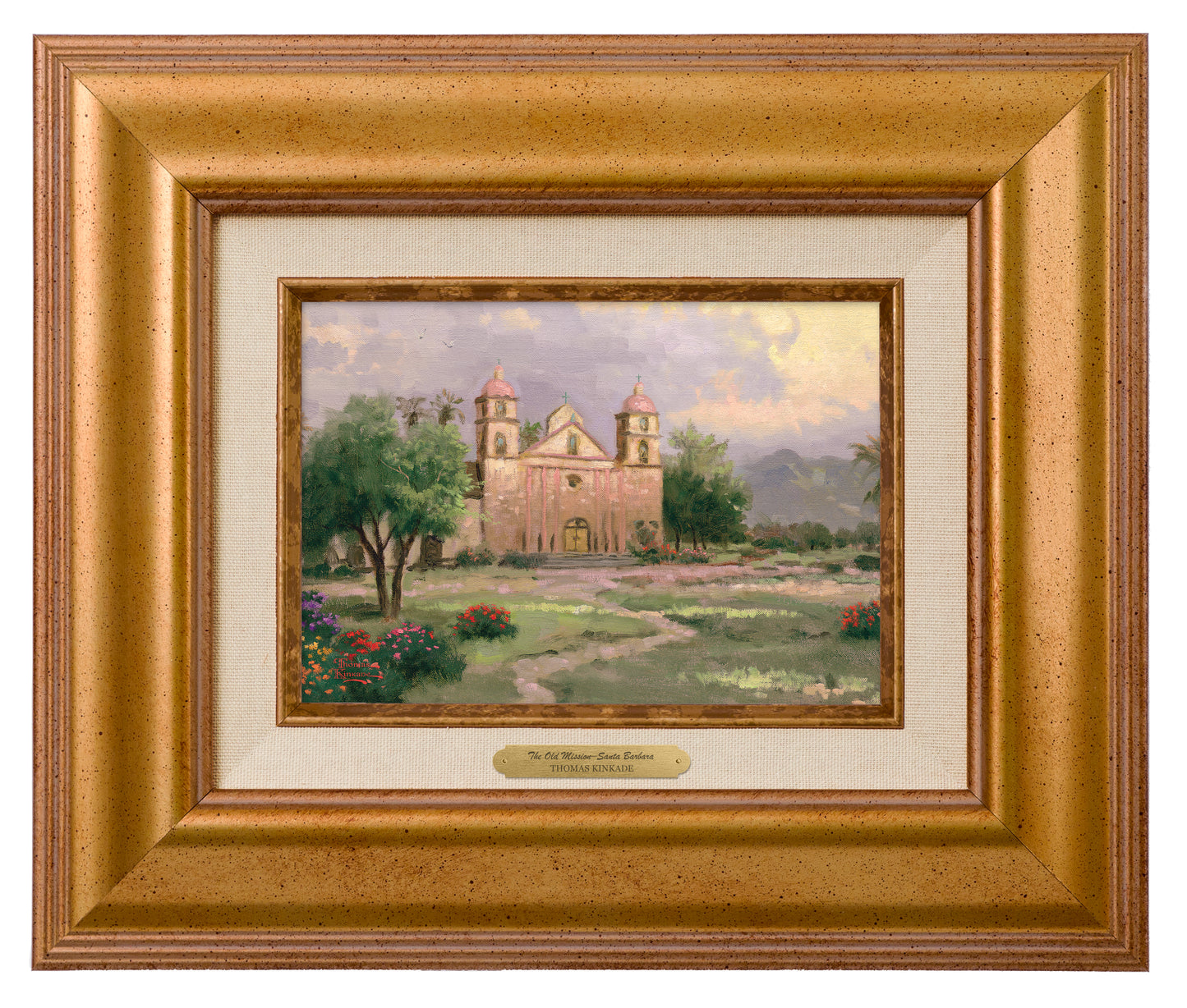 The Old Mission, Santa Barbara - Brushworks