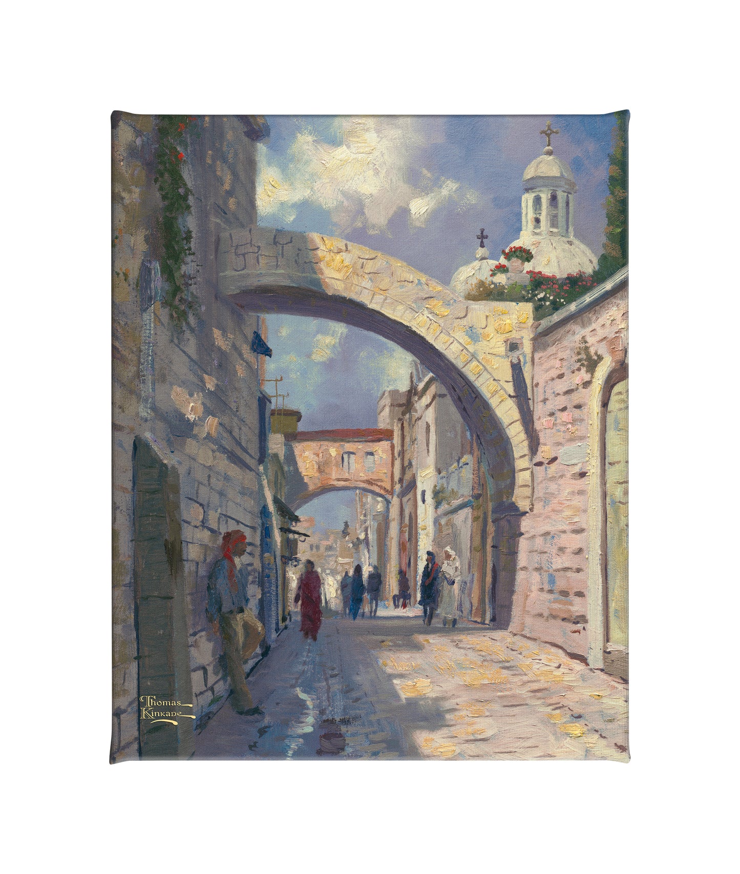 Via Dolorosa - 8" x 10" Gallery Wrapped Canvas