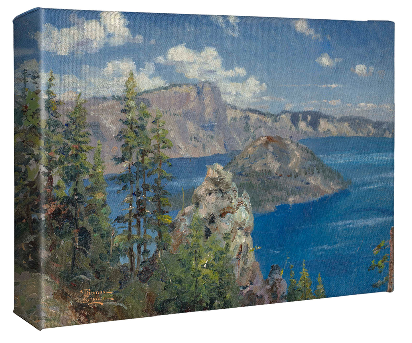 Crater Lake - 8" x 10" Gallery Wrapped Canvas