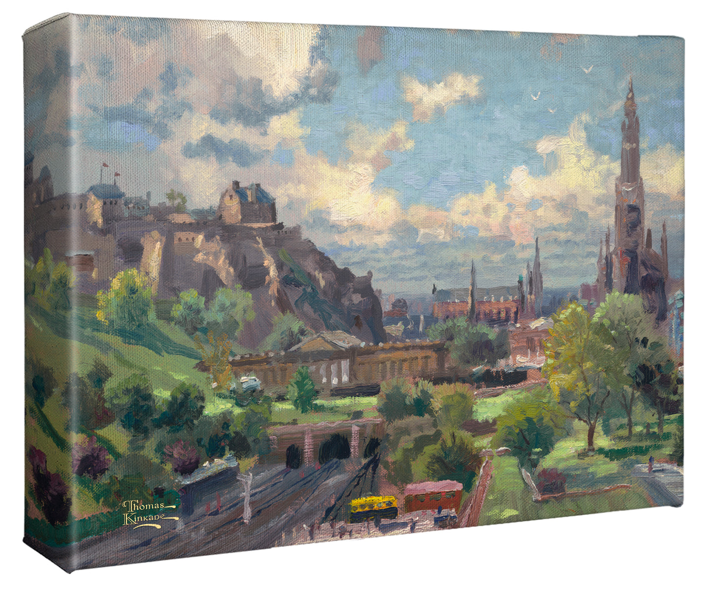 Edinburgh, Scotland - 8" x 10" Gallery Wrapped Canvas