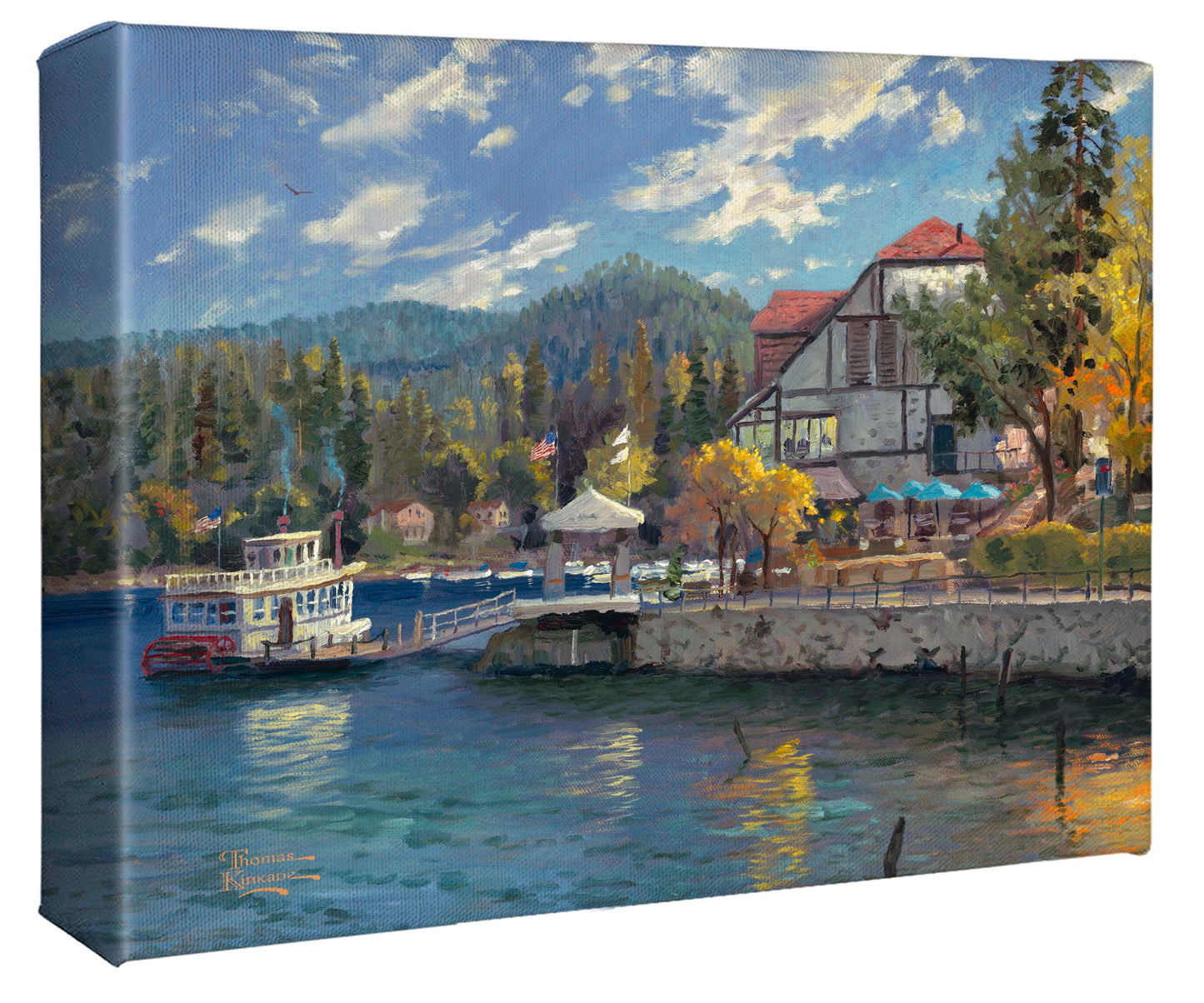 Lake Arrowhead - 8" x 10" Gallery Wrapped Canvas