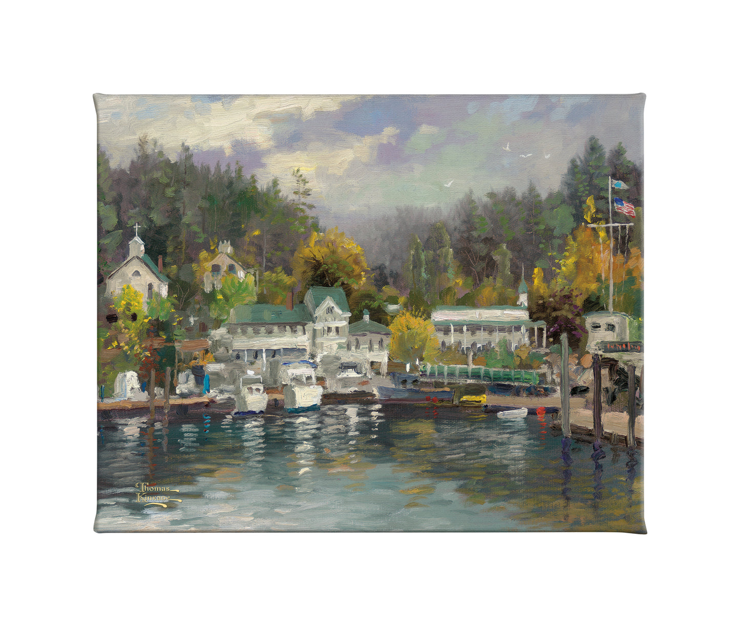 Roche Harbor - 8" x 10" Gallery Wrapped Canvas