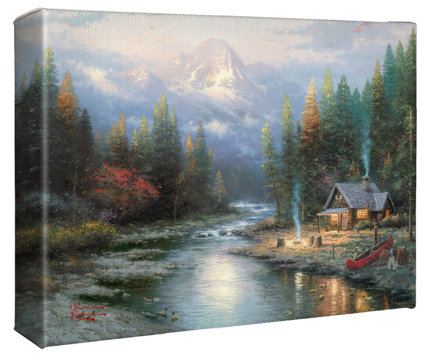 The End of a Perfect Day II - 8" x 10" Gallery Wrapped Canvas