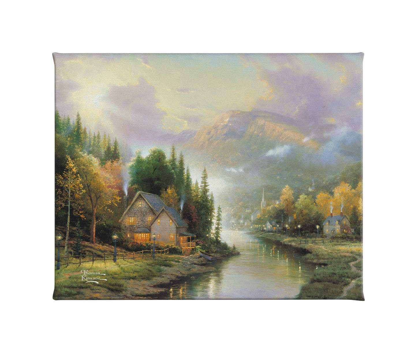 Simpler Times - 8" x 10" Gallery Wrapped Canvas