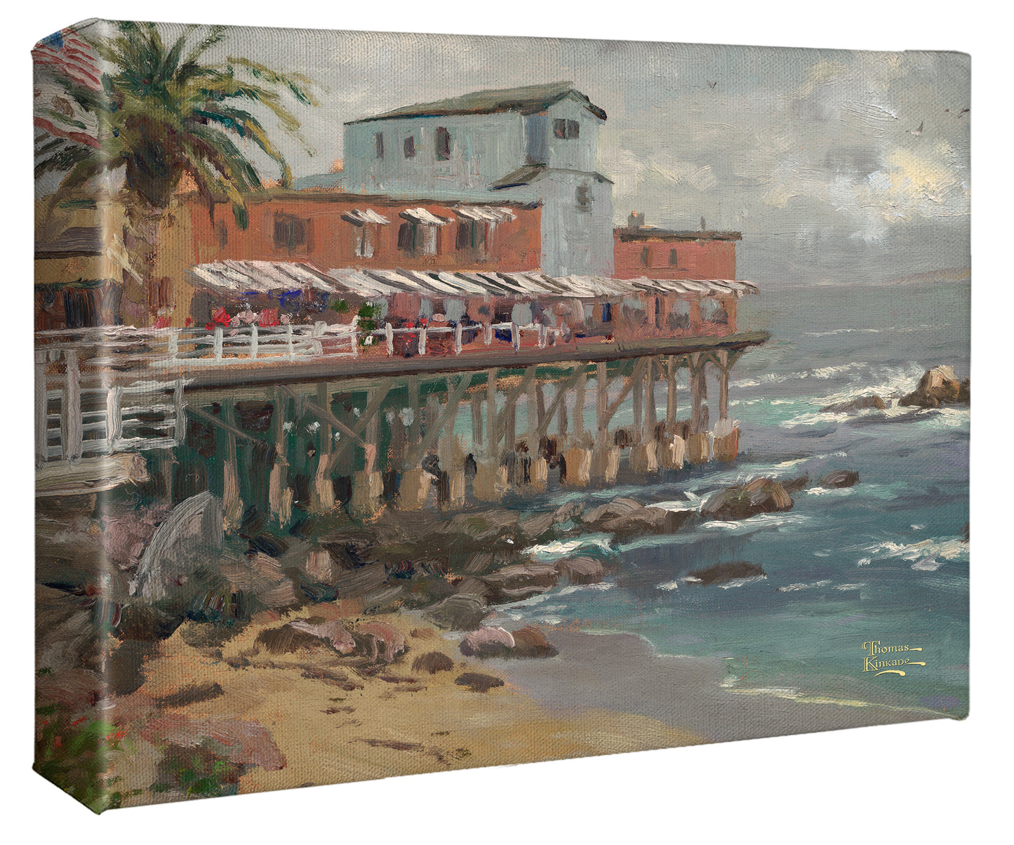A View from Cannery Row, Monterey - 8" x 10" Gallery Wrapped Canvas