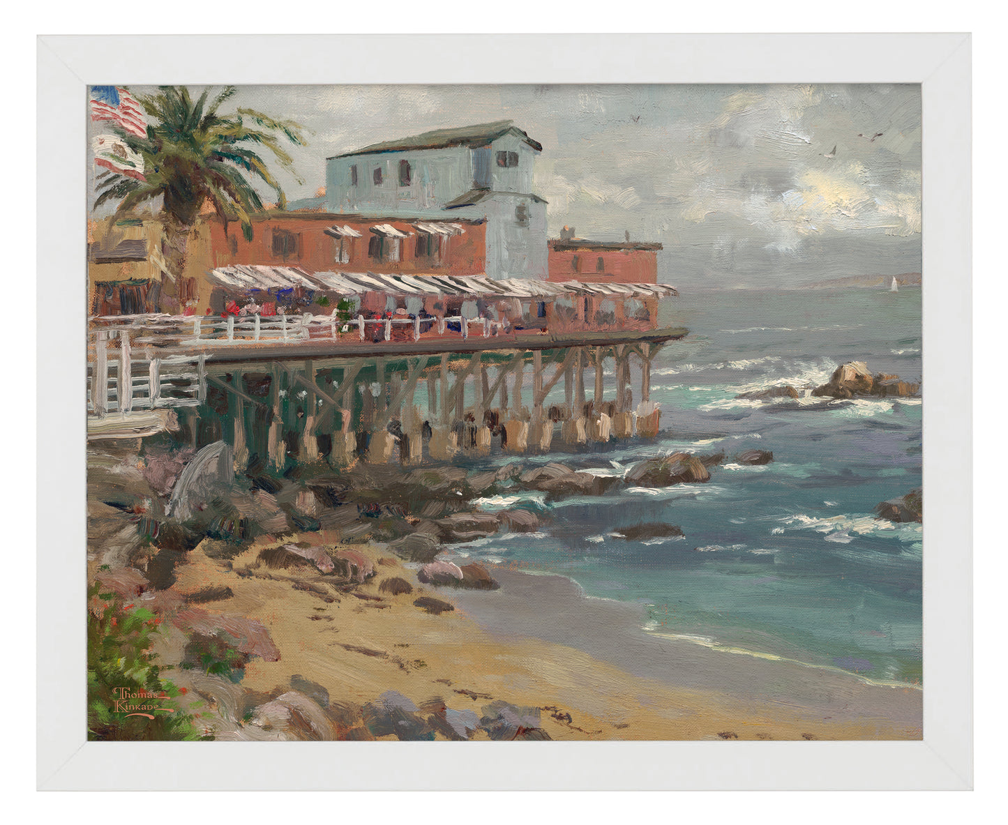 A View from Cannery Row, Monterey - Art Prints