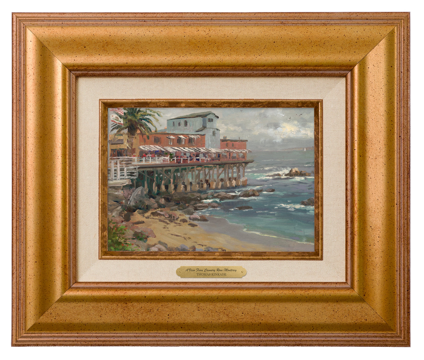 A View from Cannery Row, Monterey - Brushworks